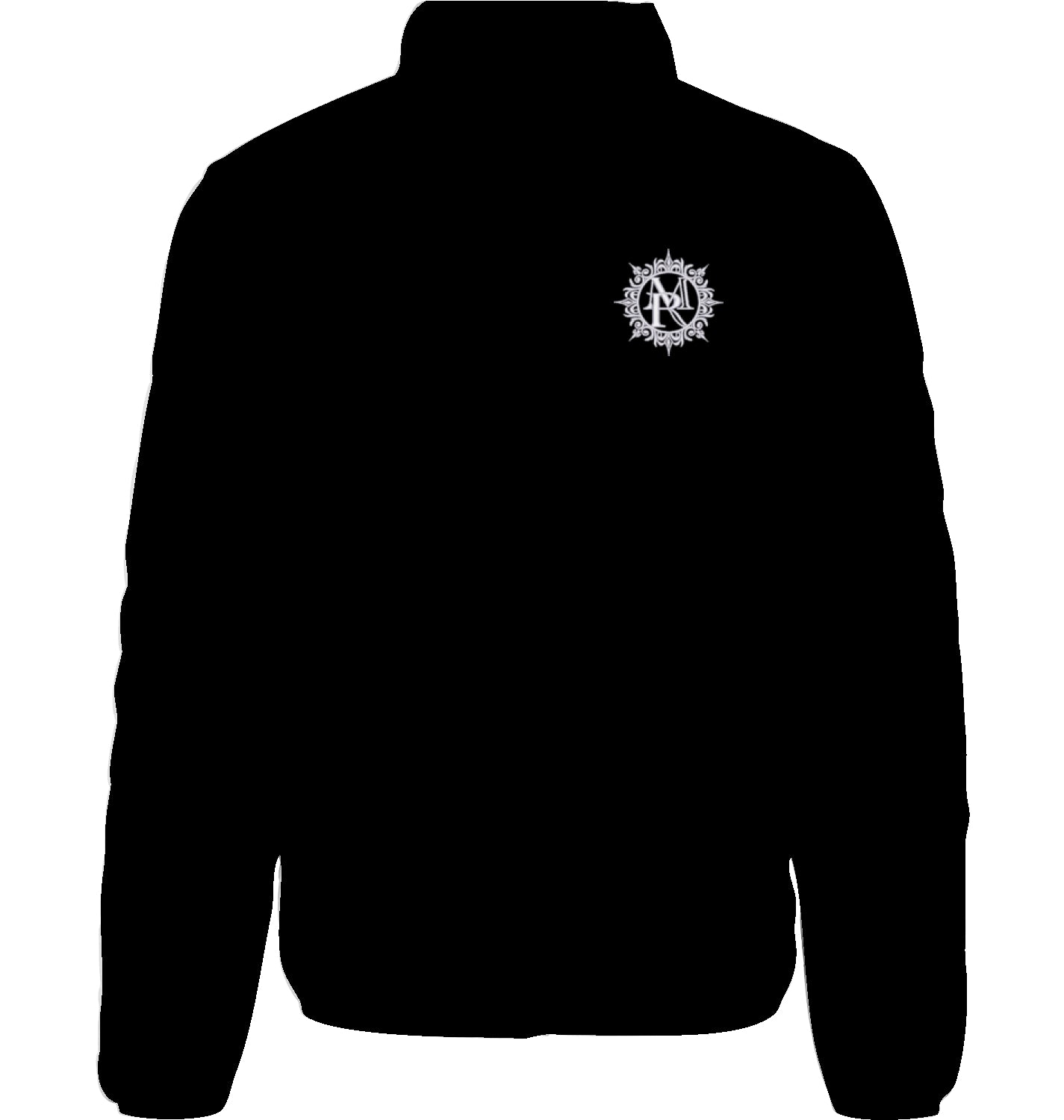 LEICHTE PUFFERJACKE BRUSTBESTICKUNG WEIß